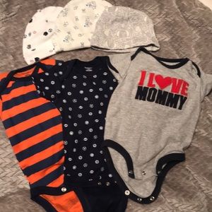 Onesies and beanies